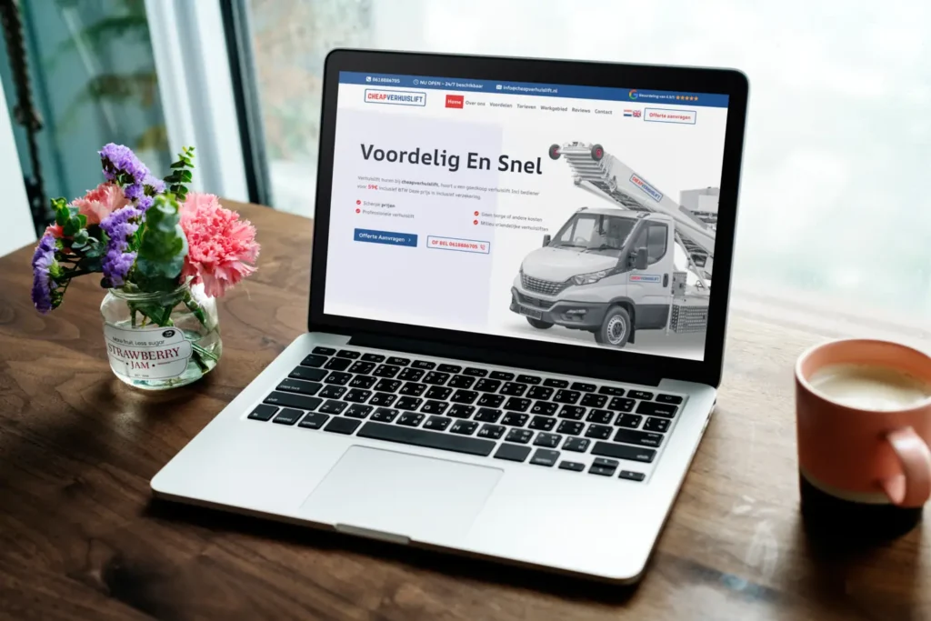 Web site van Cheap verhuislift