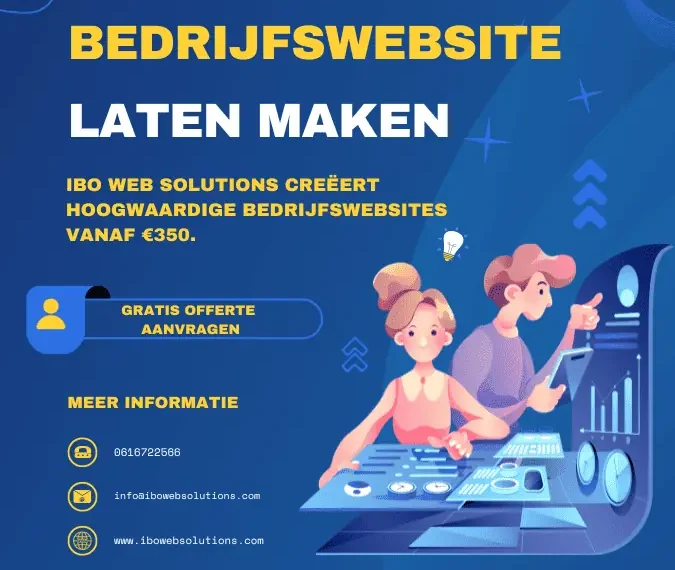bedrijfswebsite laten maken